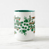 君もしはアイルランド人だから運が好い マグカップ (中央)