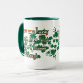 君もしはアイルランド人だから運が好い マグカップ (正面左)