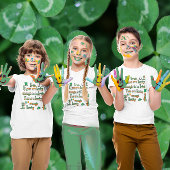 君もしはアイルランド人だから運が好い Tシャツ