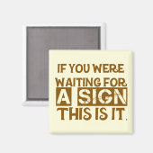 君もしはサインを待っていた… マグネット (正面/裏面)