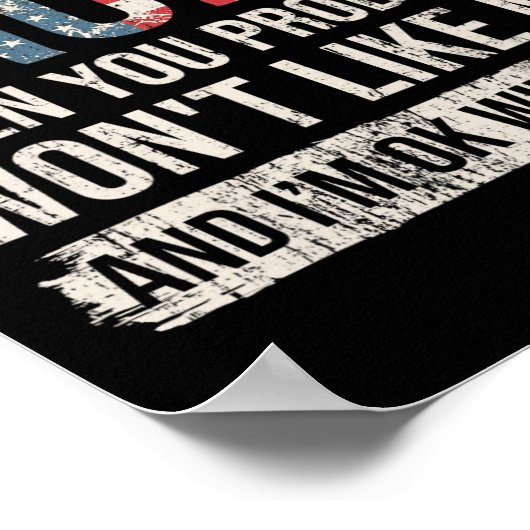 君もしはトランプが好きじゃないなら小狼じゃないだろう ポスター (角)