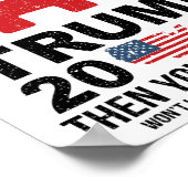 君もしはトランプ2024が好きじゃない君は間違いなくエレプ ポスター (角)