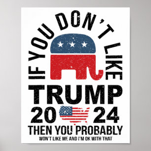 君もしはトランプ2024が好きじゃない君は間違いなくエレプ ポスター