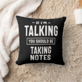 君もしはノートを取るべきだと言っている クッション (ブランケット)