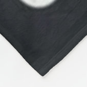 君もしは一度も声を聞いたことがない フリースブランケット (角)