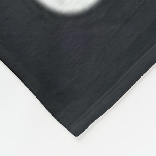 君もしは一度も声を聞いたことがない フリースブランケット (角)