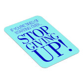 君もしは乗り越えたくてストップい与える マグネット (右側)