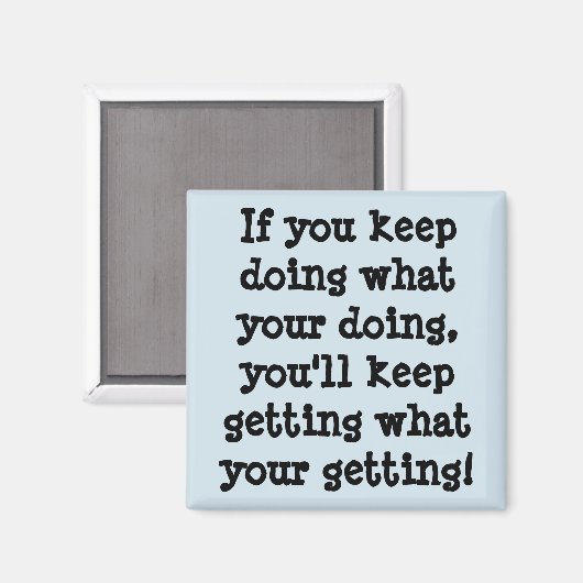 君もしは保自分の所業を行う マグネット (正面/裏面)