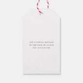 君もしは僕がクリスマスを取るのが嫌おもしろいだ ギフトタグ (裏面)