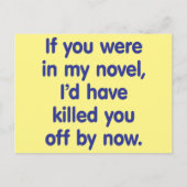 君もしは僕の小説の中だ シーズンポストカード (正面)