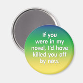 君もしは僕の小説の中だ マグネット (正面/裏面)