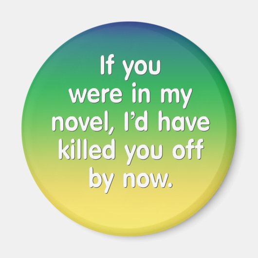 君もしは僕の小説の中だ マグネット (正面)