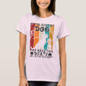 君もしは僕の犬を傷つけたから、君の死はハロウィンになれる Tシャツ (正面)