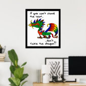 君もしは暑さに堪えぬ ポスター (ホームオフィス)