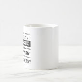 君もしは皮肉な答えが欲しくな頼い コーヒーマグカップ (中央)