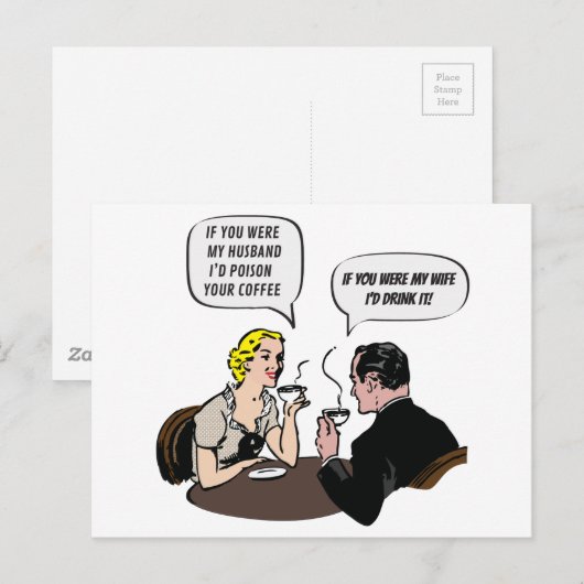 君もしは私の夫… ポストカード (正面/裏面)