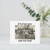 君もしは雪が大嫌いだ ポストカード (スタンド正面)