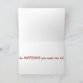 君もしキス私は私に望むことは何でもする シーズンカード (内部)