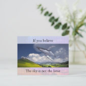 君もし信じは空が限界じゃない ポストカード (スタンド正面)
