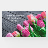 君も歓迎だ…… 横断幕 (横)