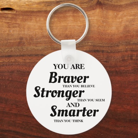 君やる気を起こさせるは勇士頭が切れるだ キーホルダー (正面)