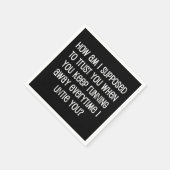 君を信ずるに足る スタンダードカクテルナプキン (角)