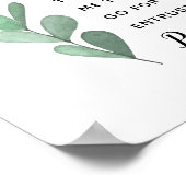 君を信用した聖なる書物、 経典プリント ポスター (角)