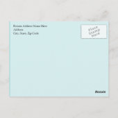 君を判断してない…レトロ ポストカード (裏面)