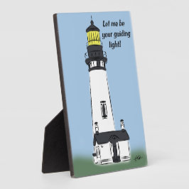 君を導き出す光を私に見せてくれ フォトプラーク