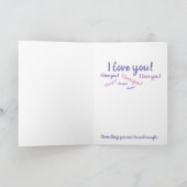 君を思い出させたかったんだ、愛してる! カード (内部)