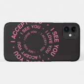 君を愛してるよLGBTQゲイプライド Case-Mate iPhoneケース (裏面(横))