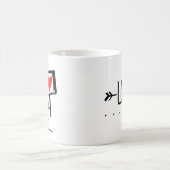 君を愛してる コーヒーマグカップ (中央)