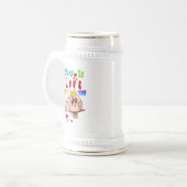 君を深く愛している ビールジョッキ (正面左)