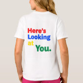 君を見ている。 Tシャツ (裏面)