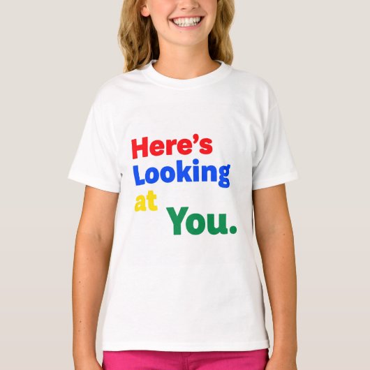 君を見ている。 Tシャツ (正面)