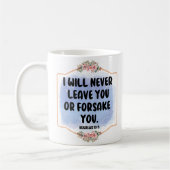 君を見捨てた離れりはせぬ コーヒーマグカップ (左)