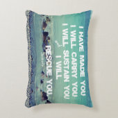 君を造った、聖書運の聖句を作ろう アクセントクッション (正面(垂直))