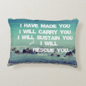 君を造った、聖書運の聖句を作ろう アクセントクッション (裏面)