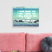 君を造った、聖書運の聖句を作ろう キャンバスプリント (インサイチュ (リビング))