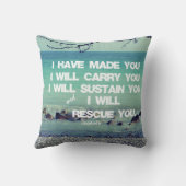 君を造った、聖書運の聖句を作ろう クッション (裏面)