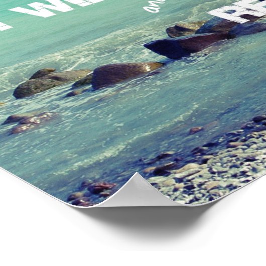 君を造った、聖書運の聖句を作ろう ポスター (角)