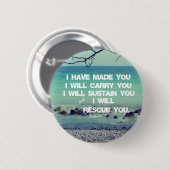 君を造った、聖書運の聖句を作ろう 缶バッジ (正面&裏面)