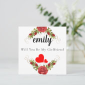 君エレガントは俺のガールフレンドになる サンキューカード (スタンド正面)