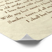 君エレガントを愛せるかロマンチックな詩 ポスター (角)