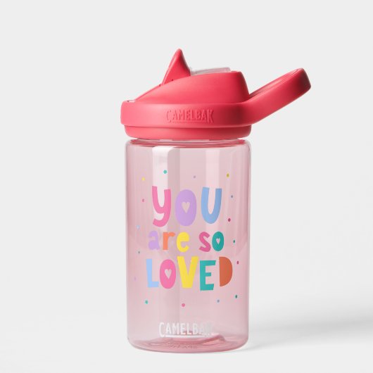 君カラフルはとても愛される ウォーターボトル (左面)