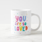 君カラフルはとても愛される ジャンボコーヒーマグカップ (右)