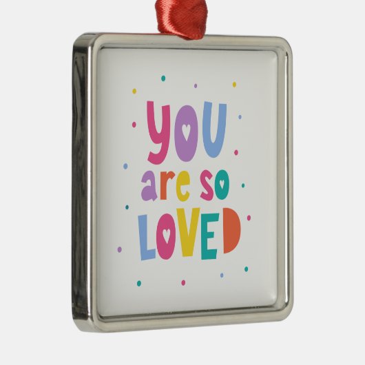 君カラフルはとても愛される メタルオーナメント (右)