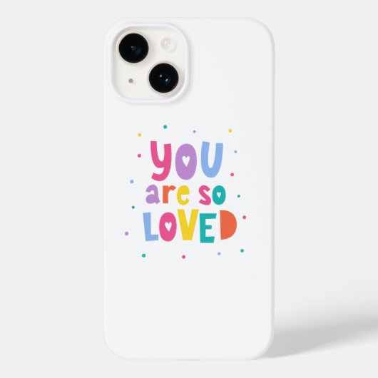 君カラフルはとても愛される Case-Mate iPhoneケース (裏面)