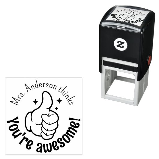 君パーソナライズされたは不器用素晴らしだ セルフインキングスタンプ (インサイチュ)