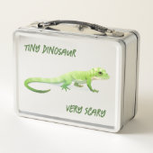 君フレンドリー名のトカゲ メタルランチボックス (裏面)